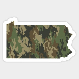 Pennsylvania Camo Sticker